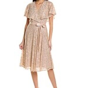 Elegant Beige Wedding Dress